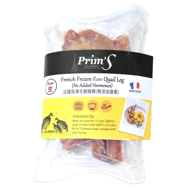 法國Prim's無激素鵪鶉髀(230g)