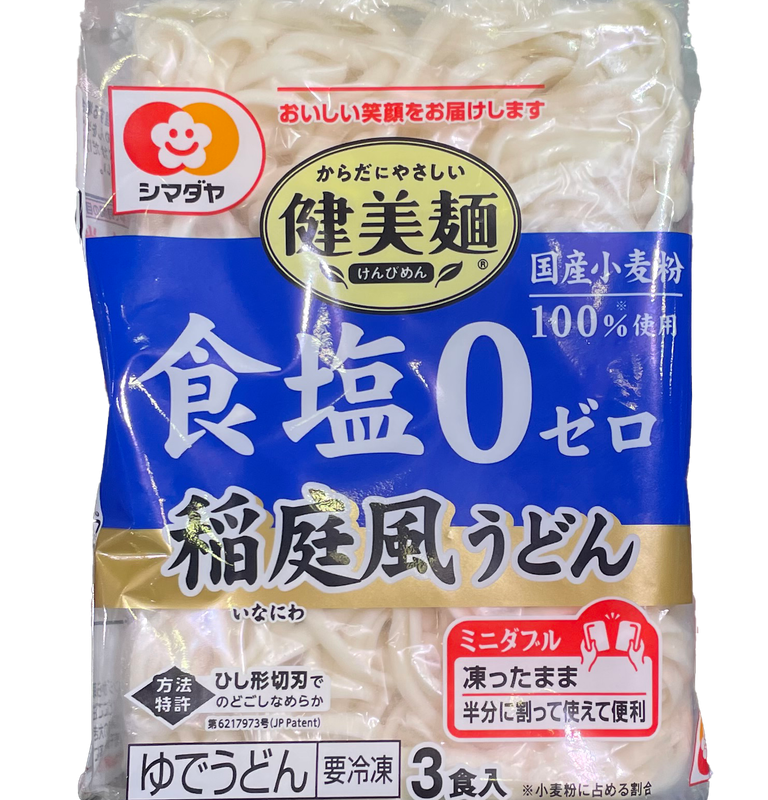 日本健美麵零鹽稻庭烏冬(600g)