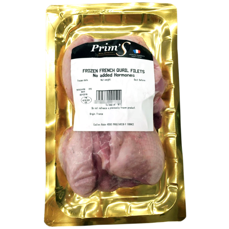 法國Prim's無激素鵪鶉嫩胸肉(180g)