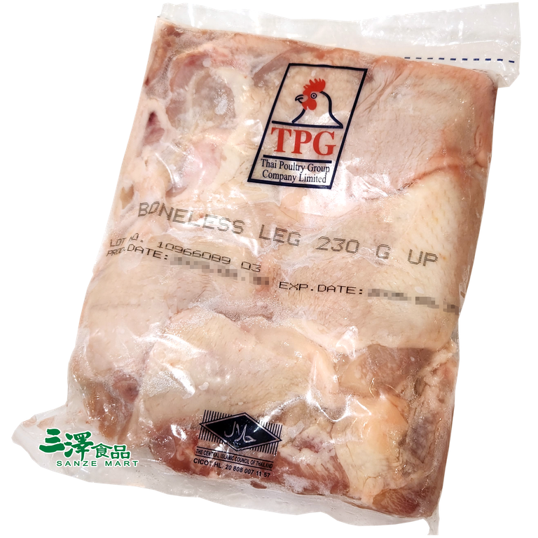 泰國 TPG 雞扒 Boneless Leg (2kg) - 1包